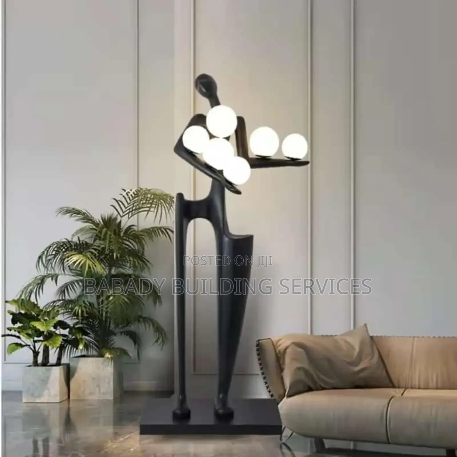 Luxury Human Standing Light