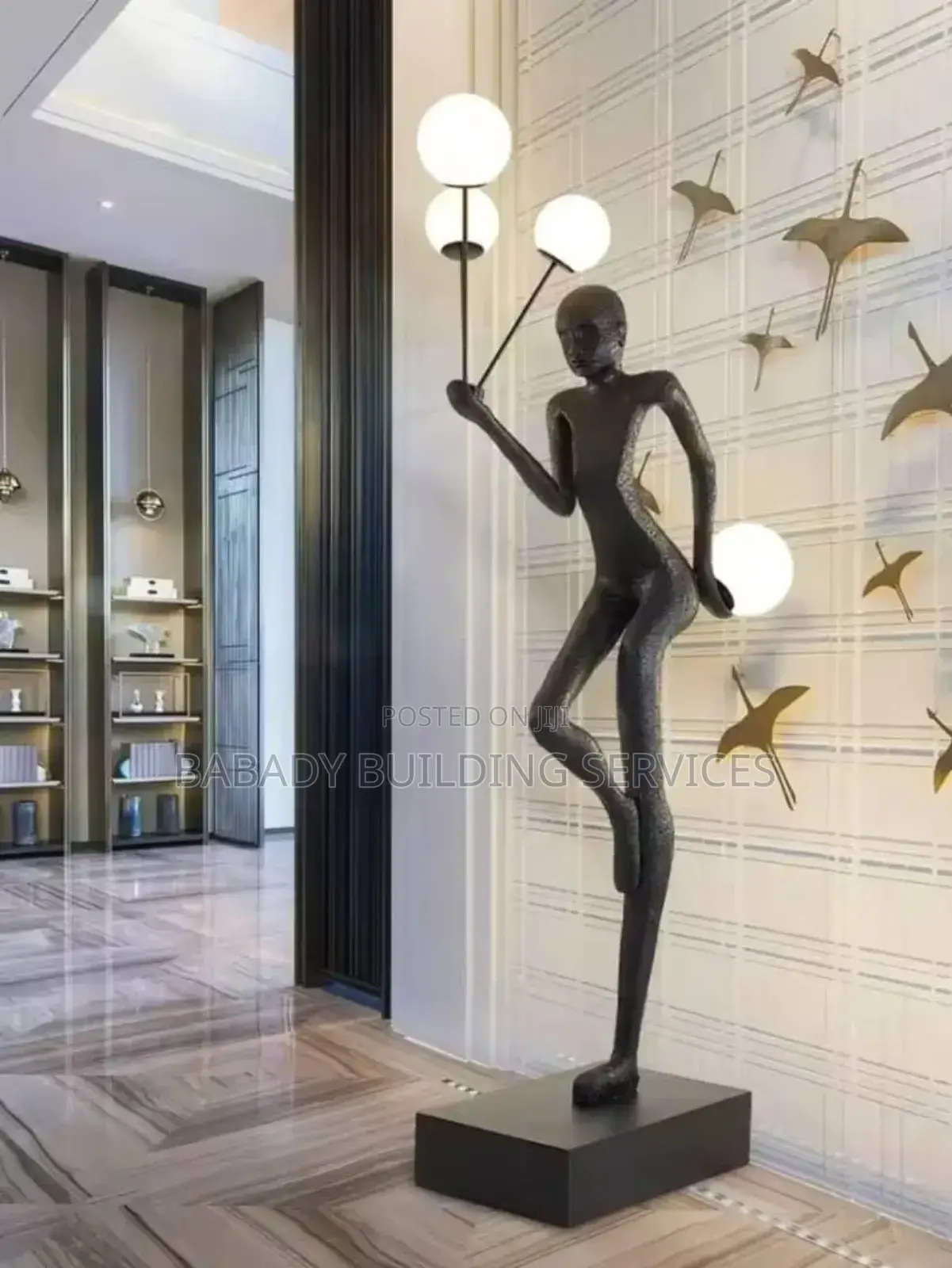 Luxury Human Standing Light