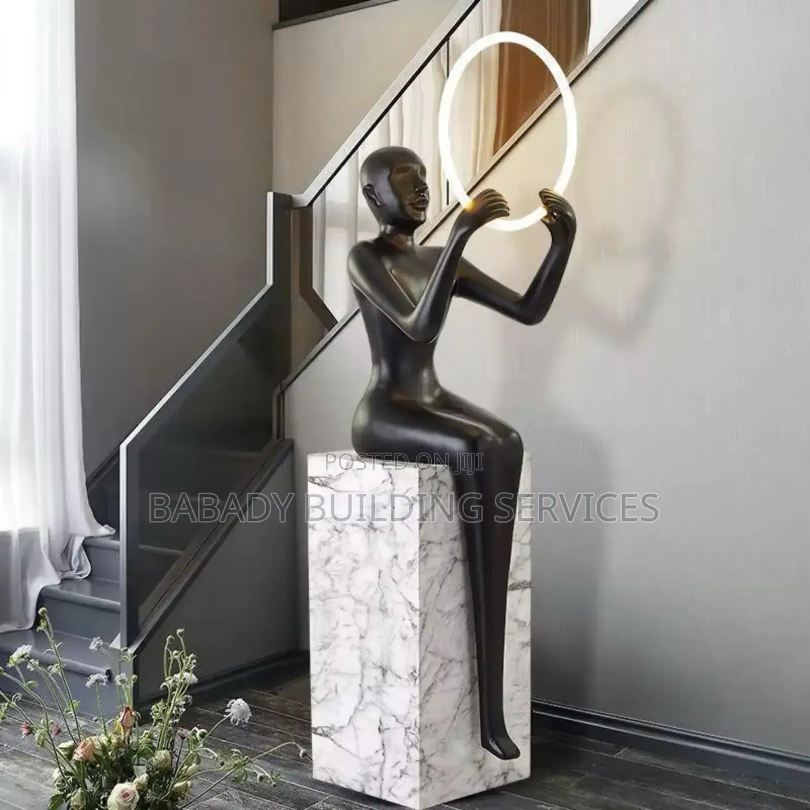 Luxury Human Standing Light