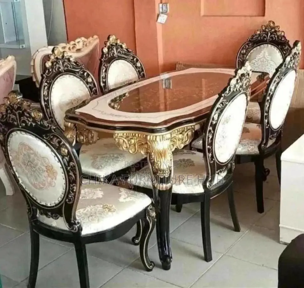 Executive 6 Seater Royal Dinning Set.
