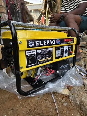 Elepaq Petrol Generator Key Start 4.5kva 100% Copper Coil