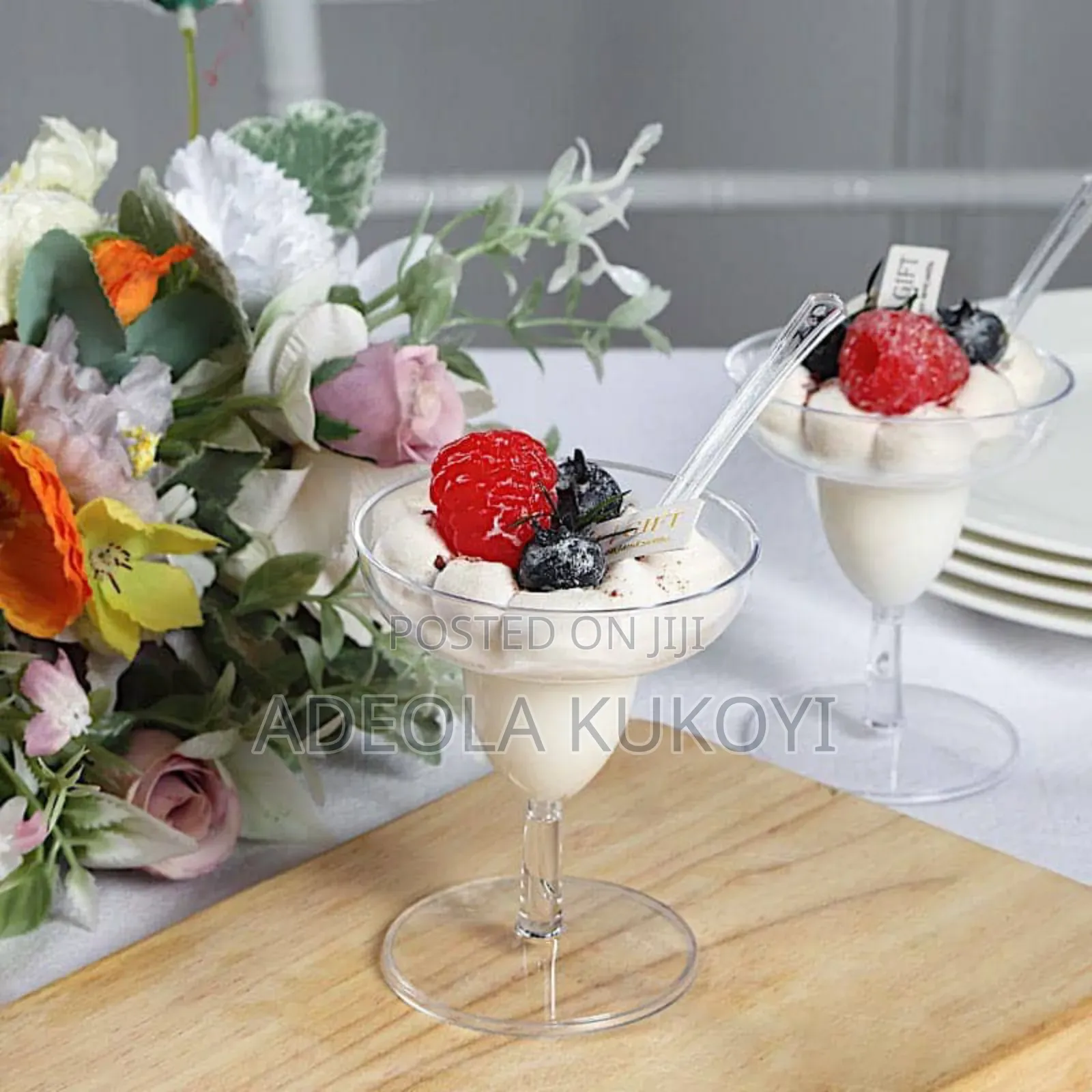 Disposable Margarita Dessert Cup - 500pcs