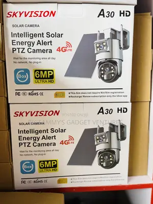 Intelligent Solar Energy Alert PTZ Camera