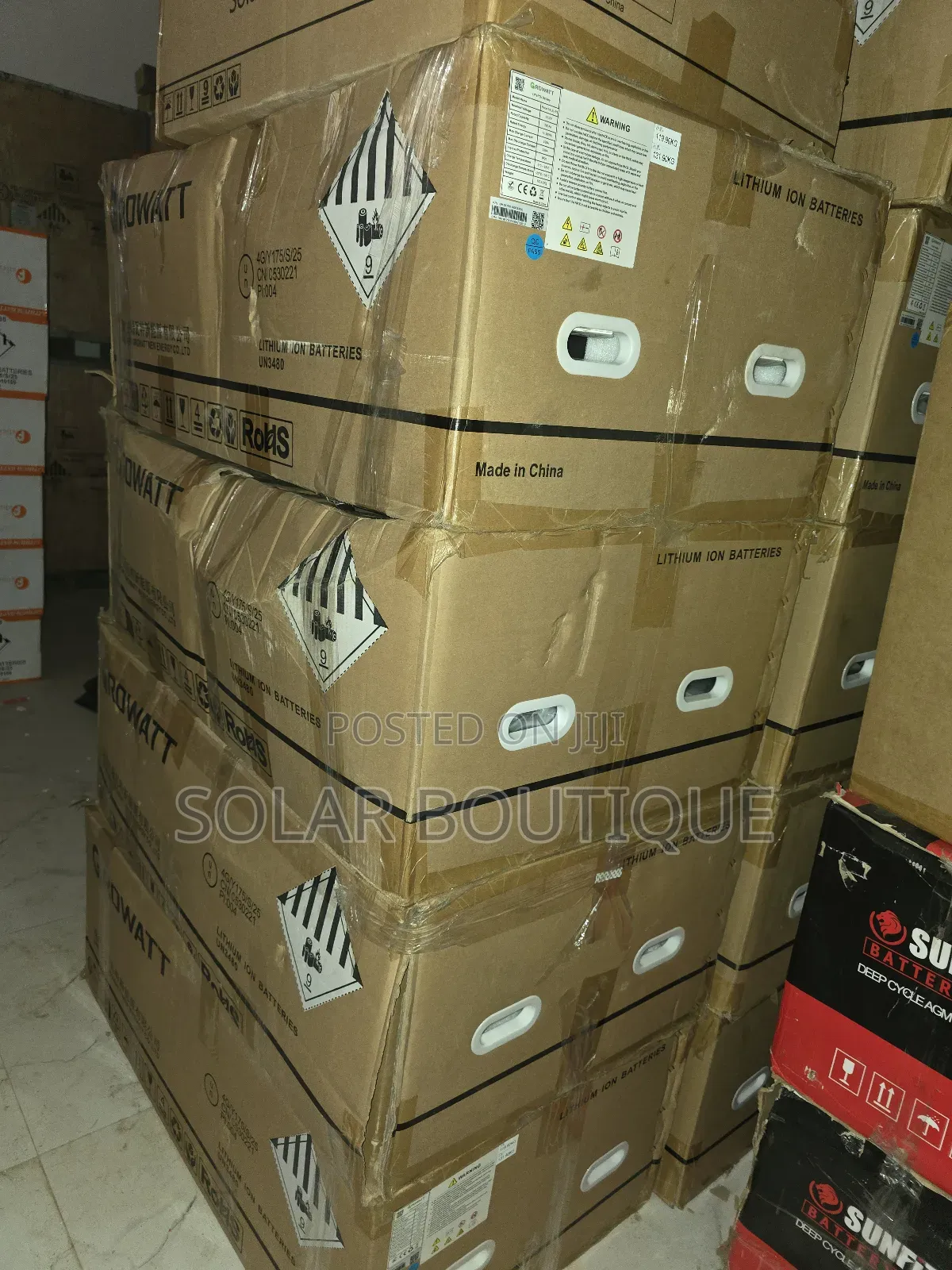14.3kwh Growatt Lithium Ion Battery