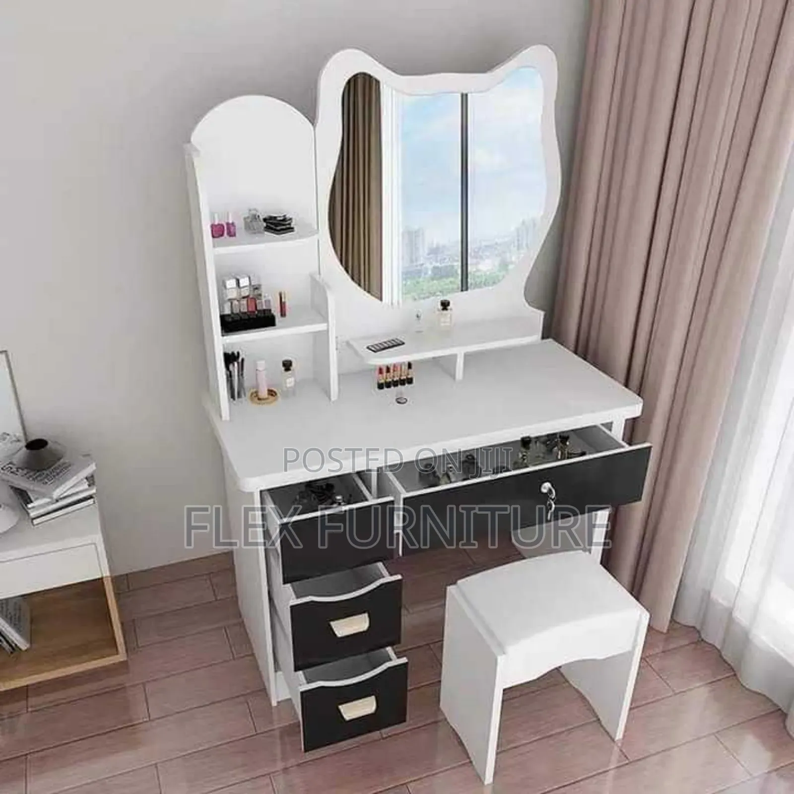Dressing Table and Mirror