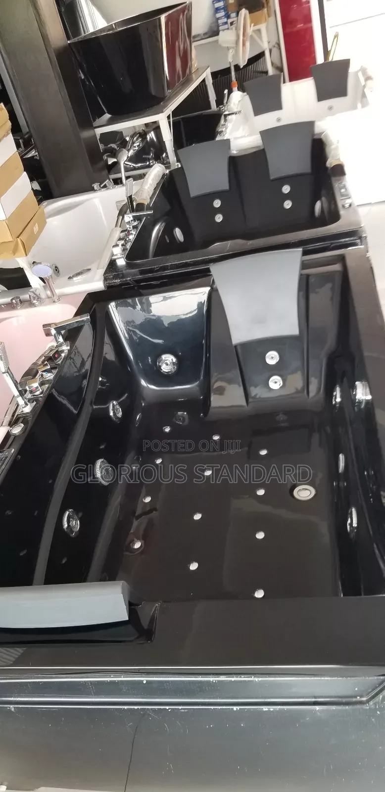 Double Square Jacuzzi
