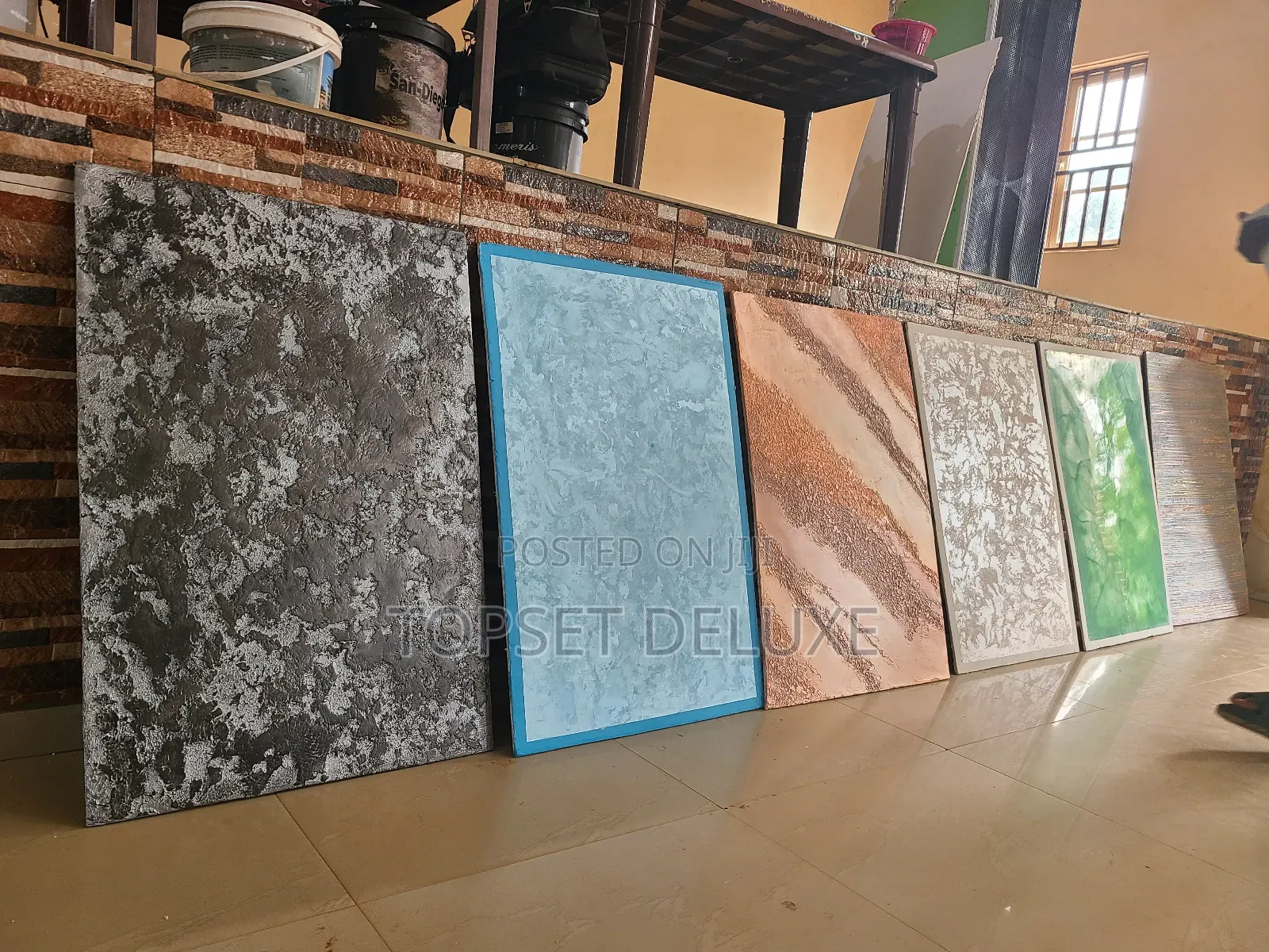 Paintings and Interiors