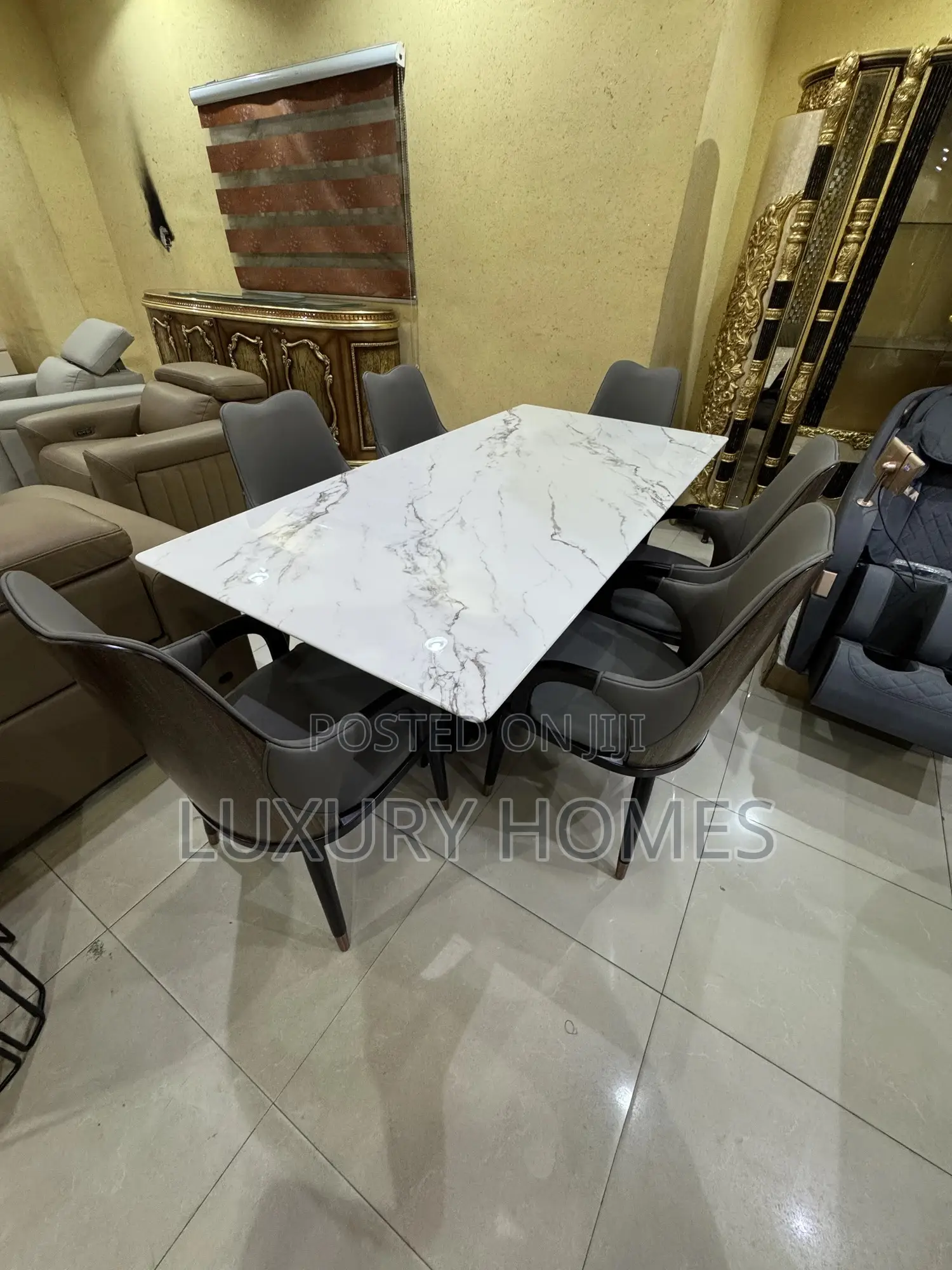 Executive Marble Dining Table