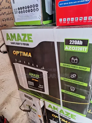 Amaze Tubular Batteries