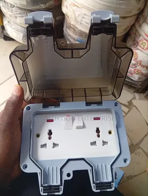 13amps Double Wheather Proof Socket