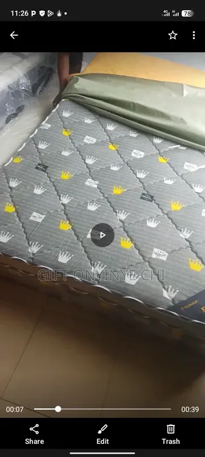 Brand New Korean Spring Mattress With Ten Years Warranty