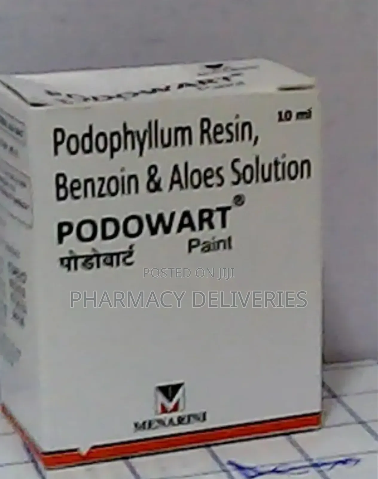 Podowart Paint (Podophyllum Resin Solution) – 10ml