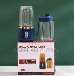 Portable Juice Blender Rechargeable Juicer 6-Blade Juice Cup Smoothie