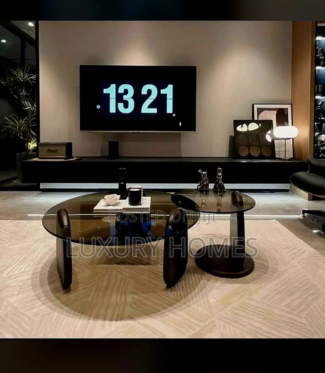 Thick Glass Center Table