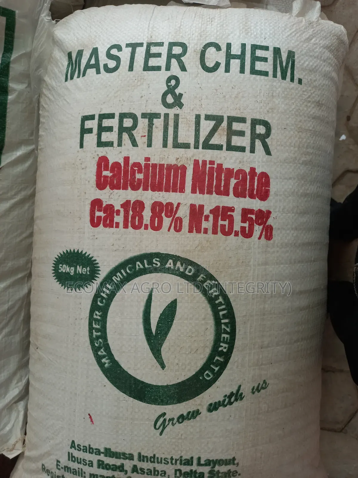Calcium Nitrate for Farming - Soluble - Granular