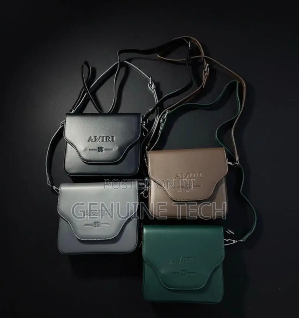 Leather Amiri Side Bag