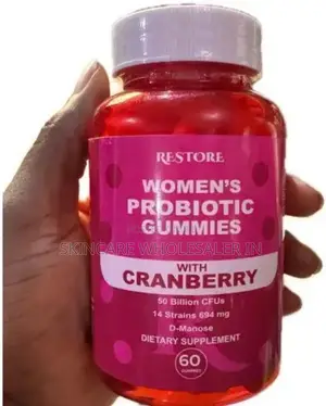 Restore Women Probiotics Gummies With Cranberry (By 60 Gummies)