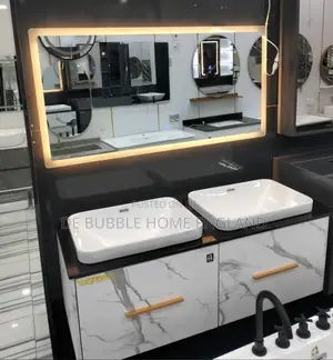 Executive Double Bowl Cabinet Basin