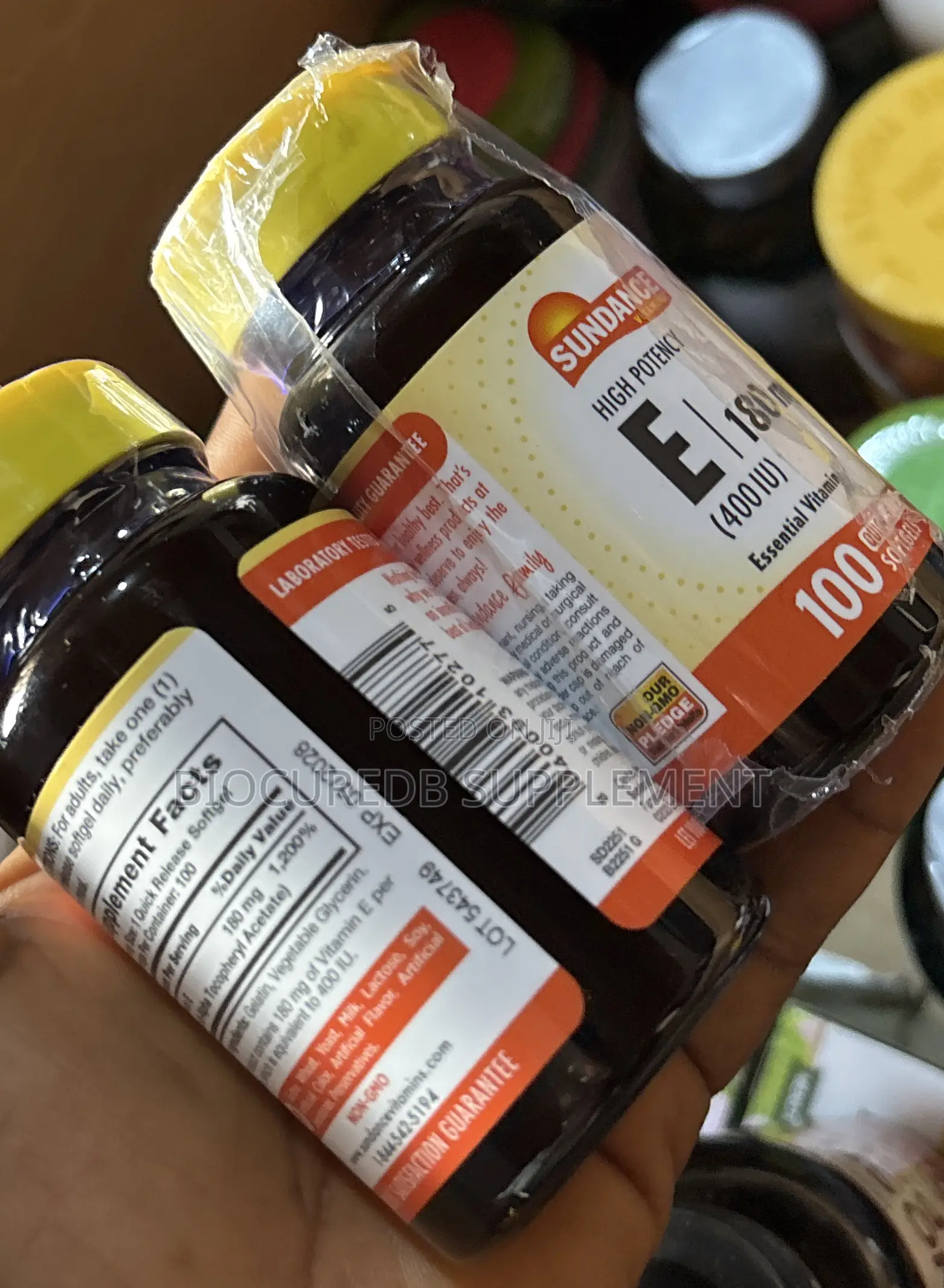 Vitamin E 180mg 400iu 100softgels