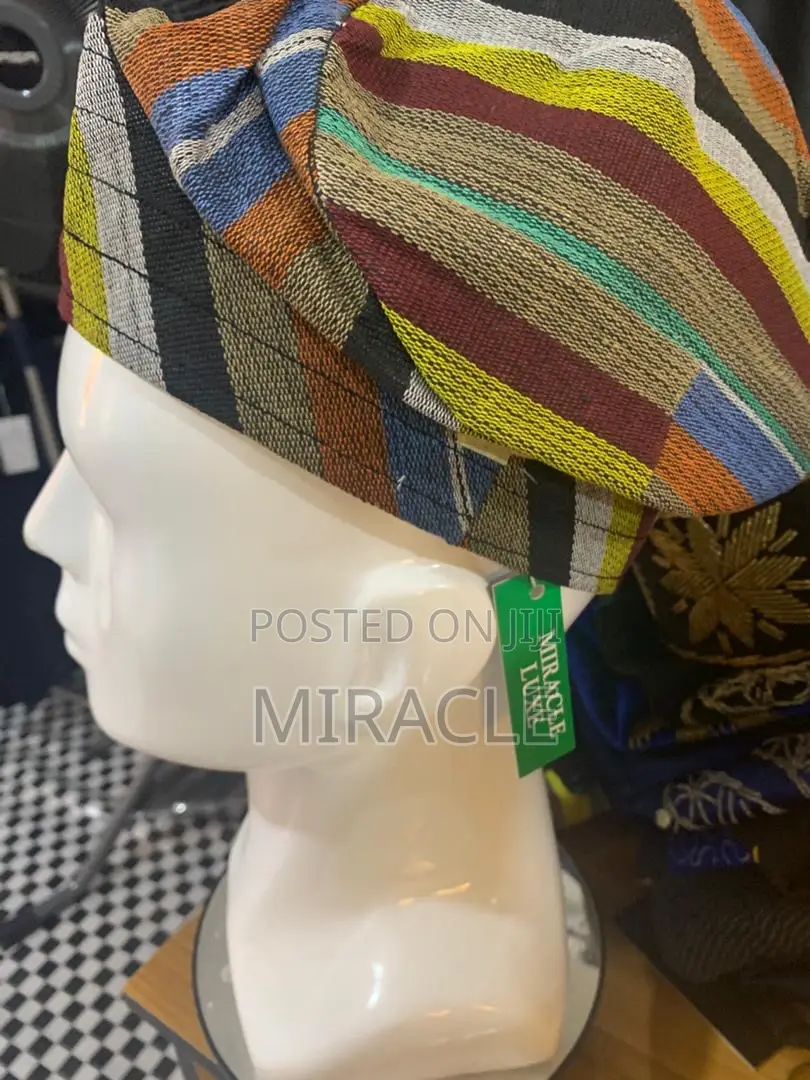 Well-crafted Asooke Cap