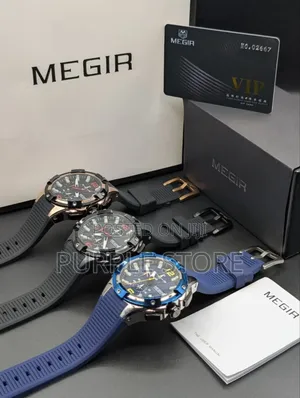 Megir Vip Solid Quality *Chronograph* Watch