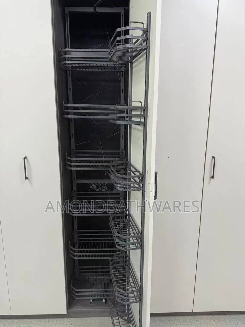 Grey 304 Pantry Rack