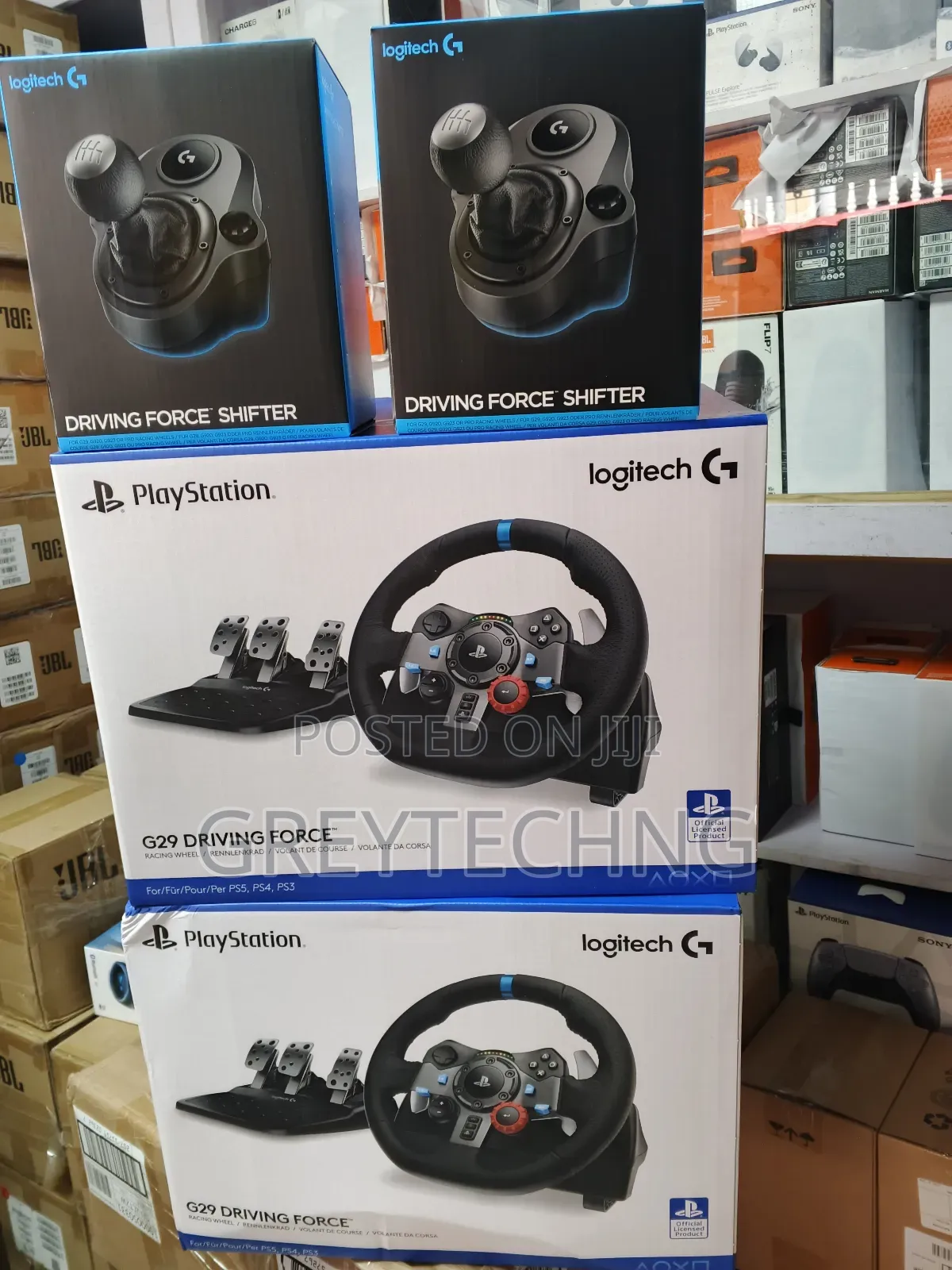 Logitech Steering Wheel and Shifter Combo