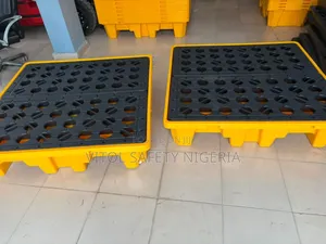 4 Drum Spill Containment Pallet With Drain
