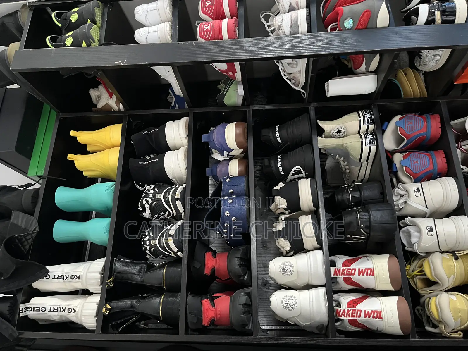 High Quality Shoe Rack Made With HDF Wood Durable and Well Kept for ...