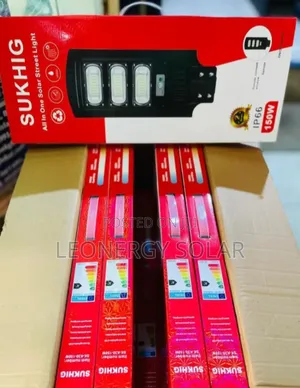 Sukhig 3eye Solar Street Light 150w