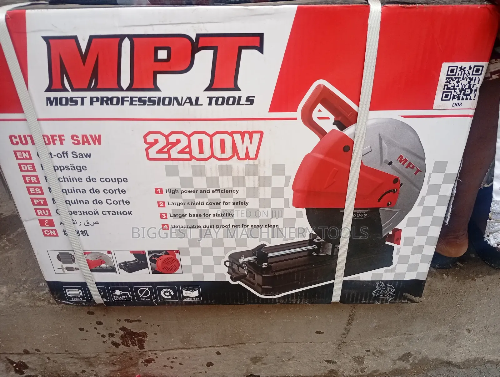 Cut Off Saw 2200w MPT