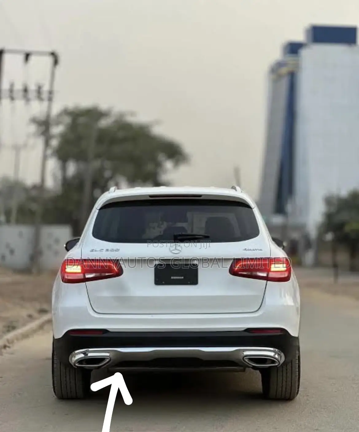 Back Bumper Chrome GLC 300