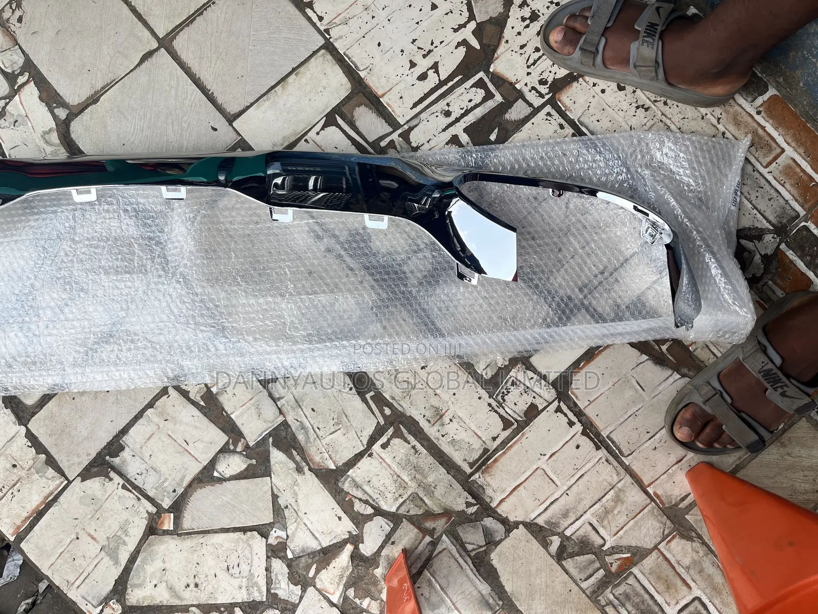 Back Bumper Chrome GLC 300