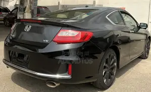 Honda Accord EX-L V-6 2dr Coupe (3.5L 6cyl 6A) 2015 Black