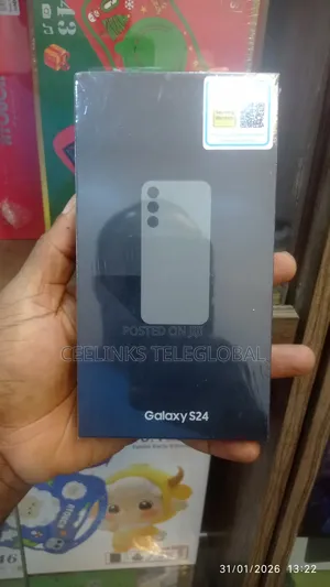 New Samsung Galaxy S24 256 GB Black