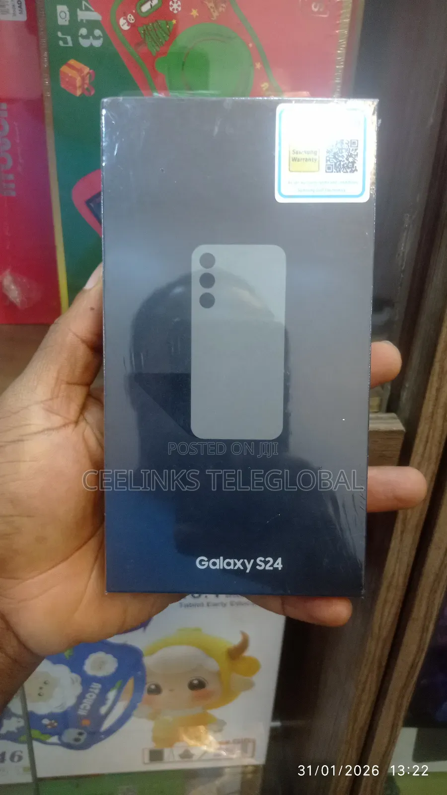 New Samsung Galaxy S24 256 GB Black