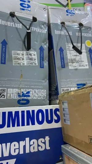 230ah Luminous Inverlast Tubular Batteries