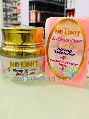 No Limit Strong Whitener Face Cream and Soap