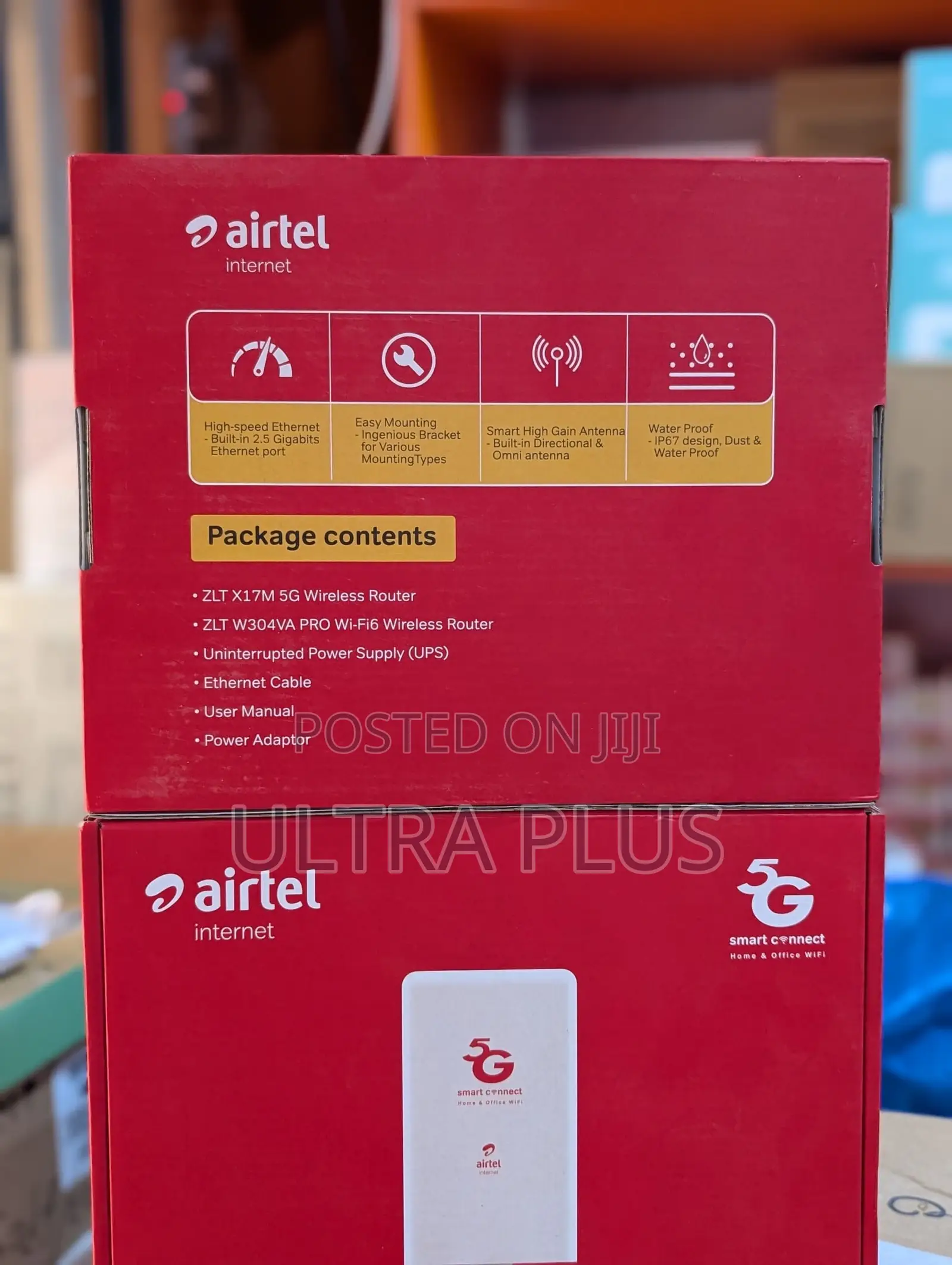 Airtel 5g Smart Connect Outdoor Unit (Odu) Router Unlimited - Ultra ...