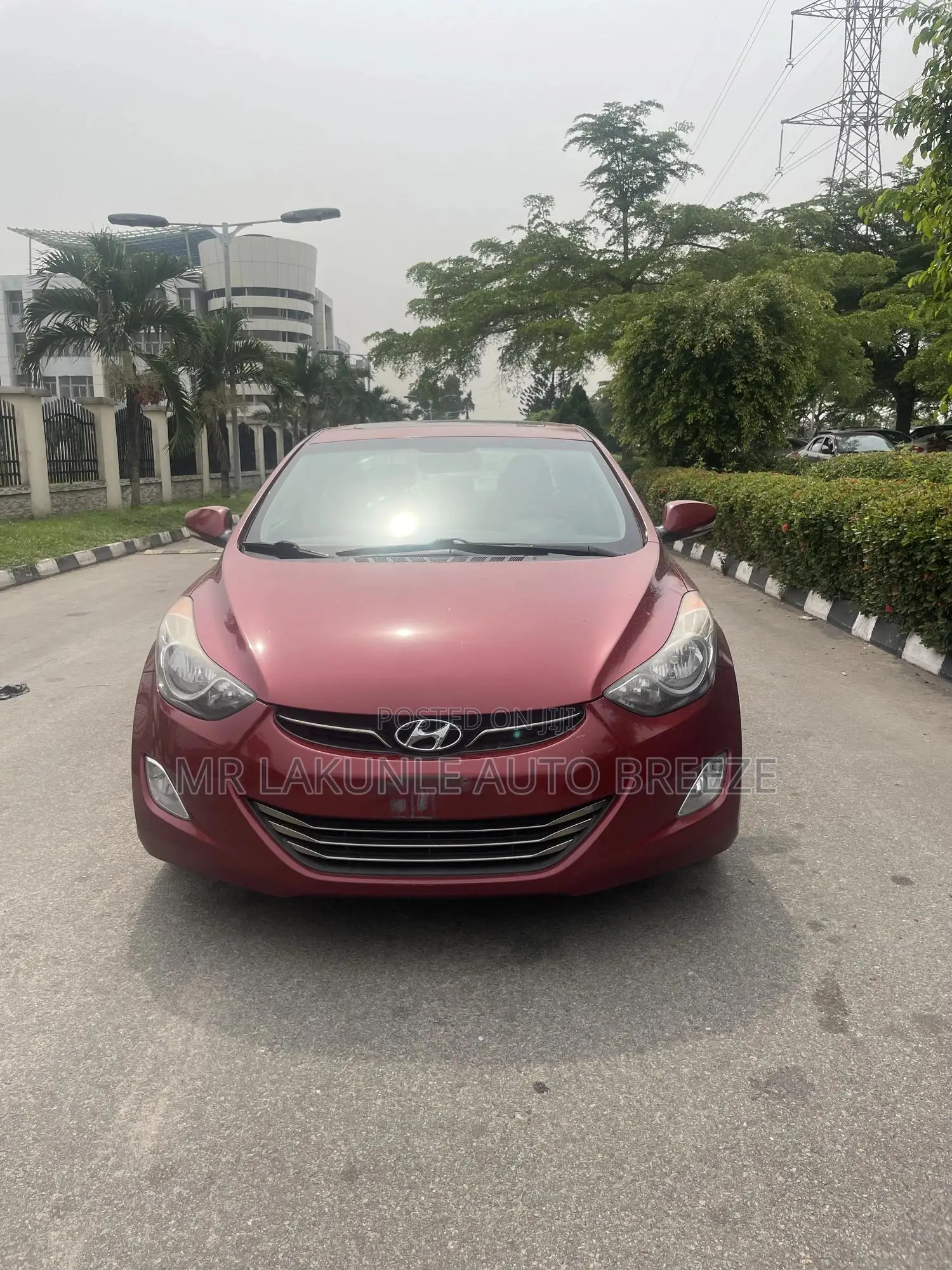 Hyundai Elantra 2013 Red
