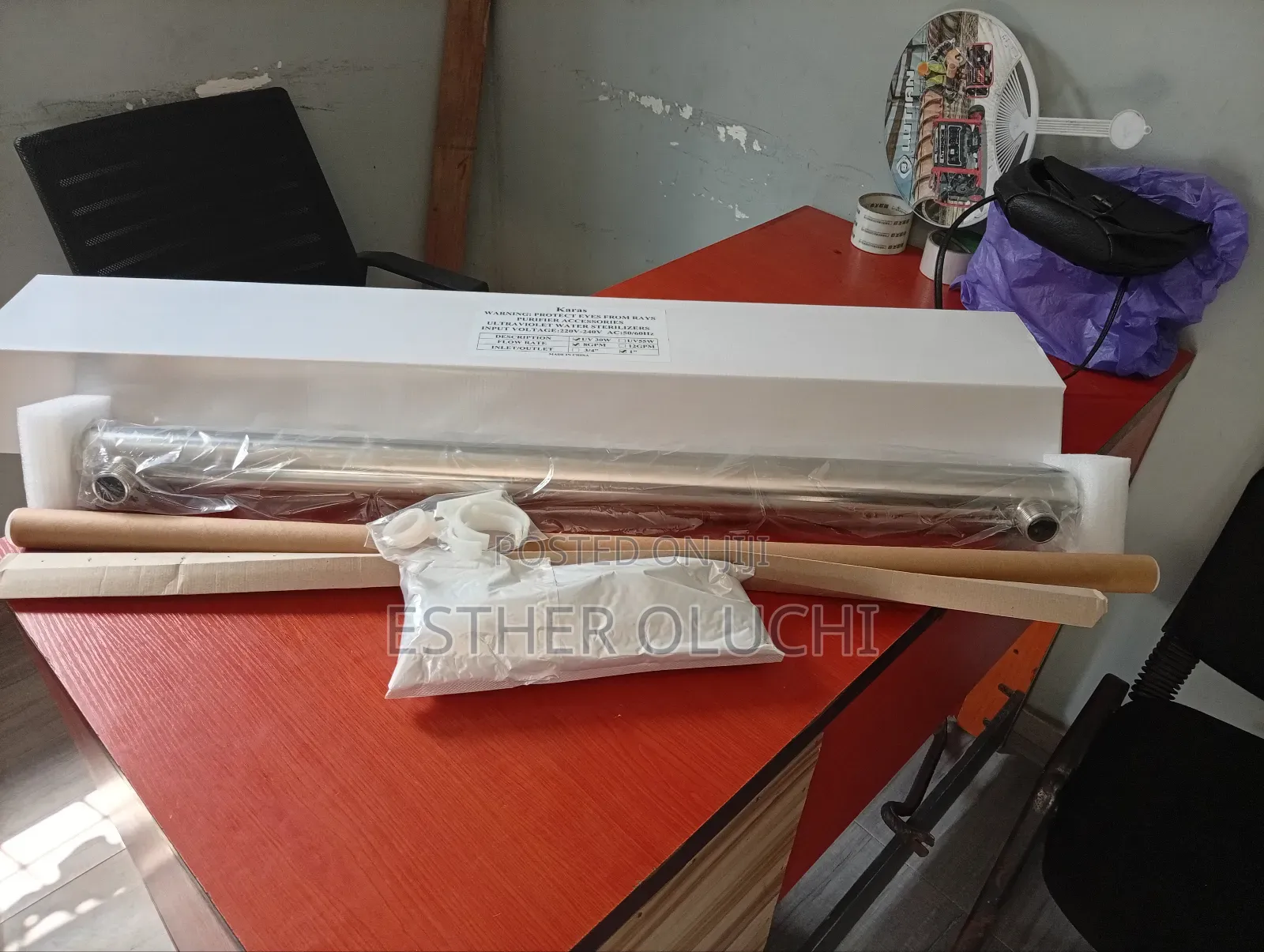 Water Ultraviolet Sterilizer 1 Ton Water Uv Sterilizer