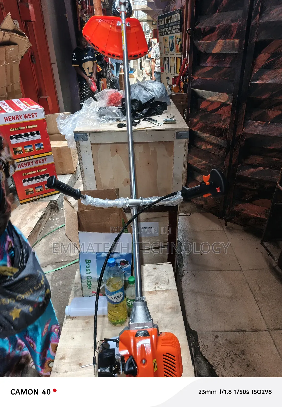 Green Brush Cutting Machine