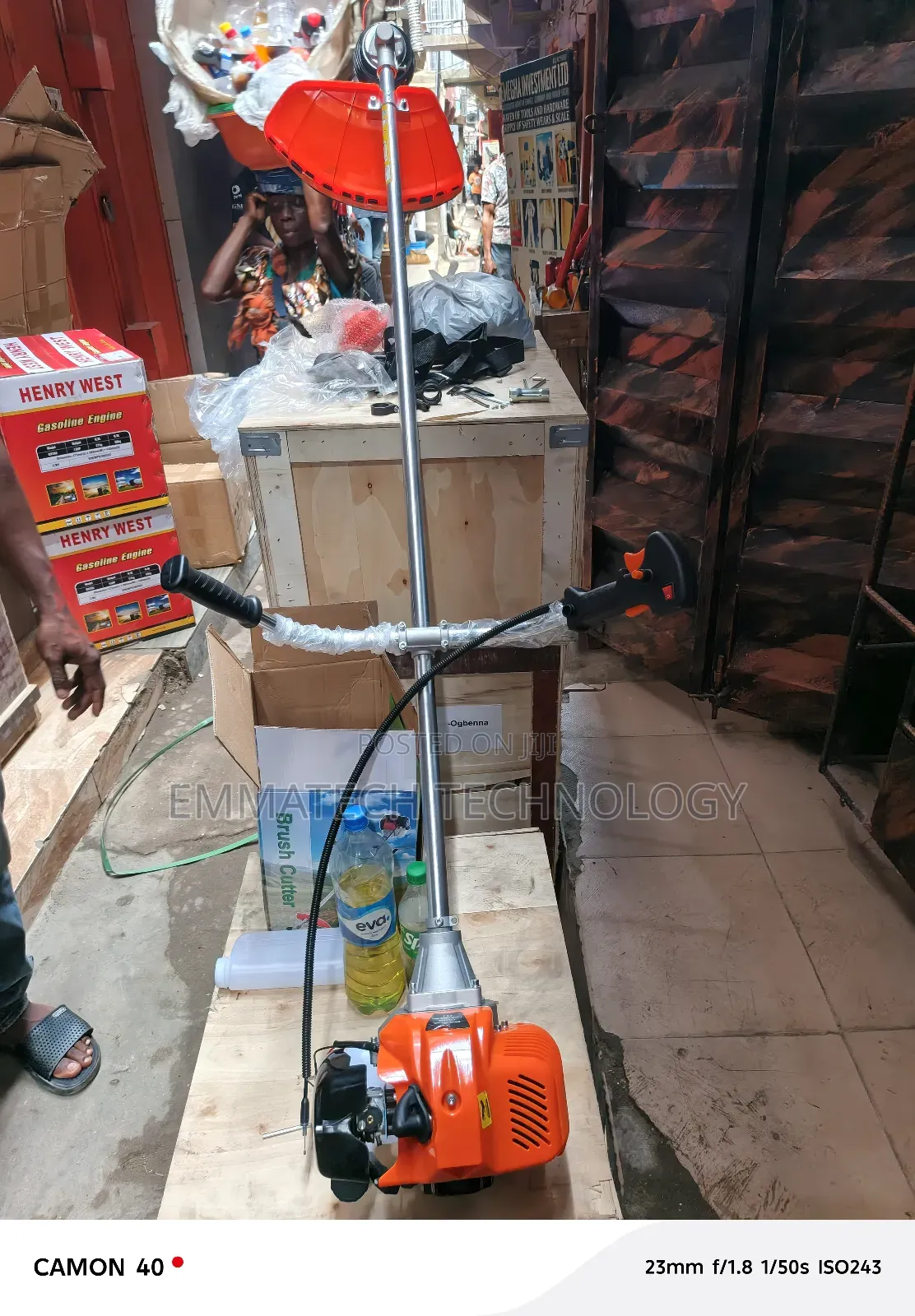 Green Brush Cutting Machine