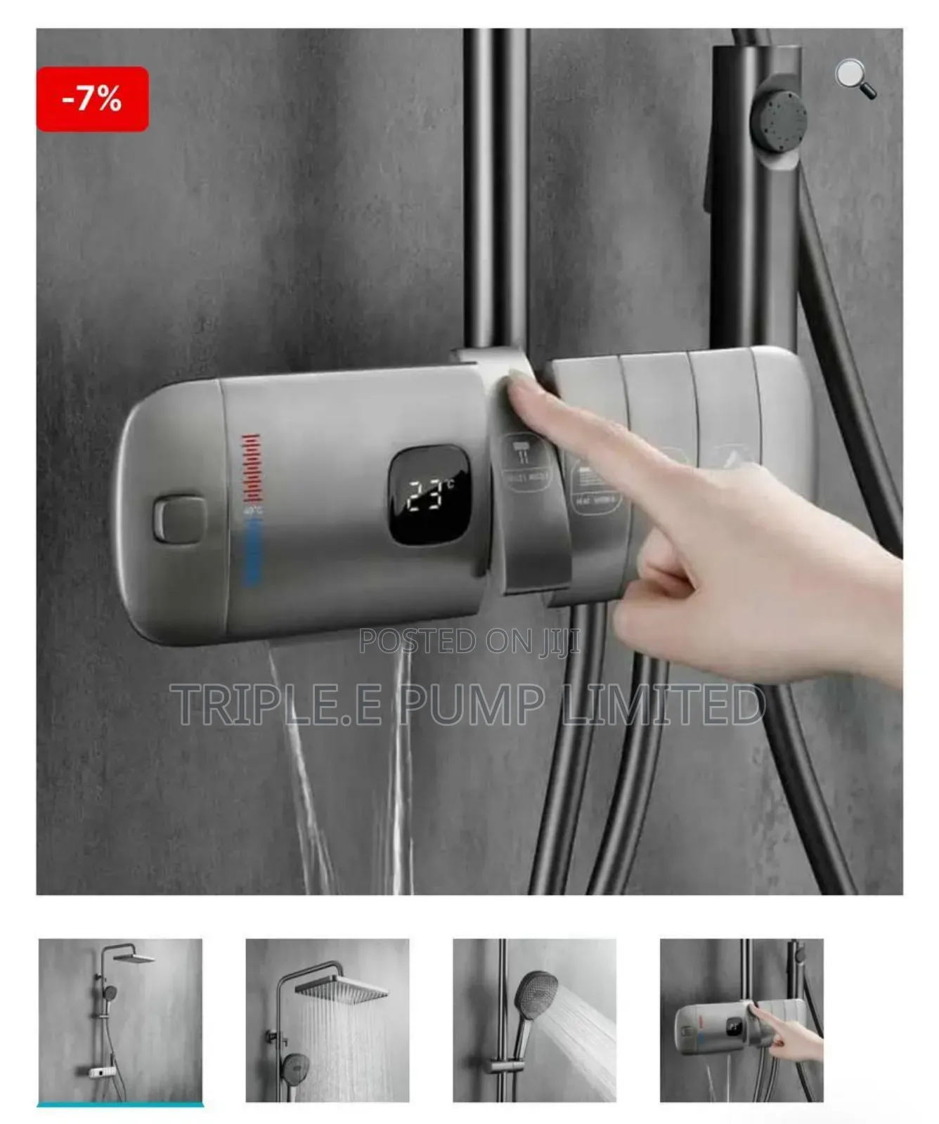 Standing Showers