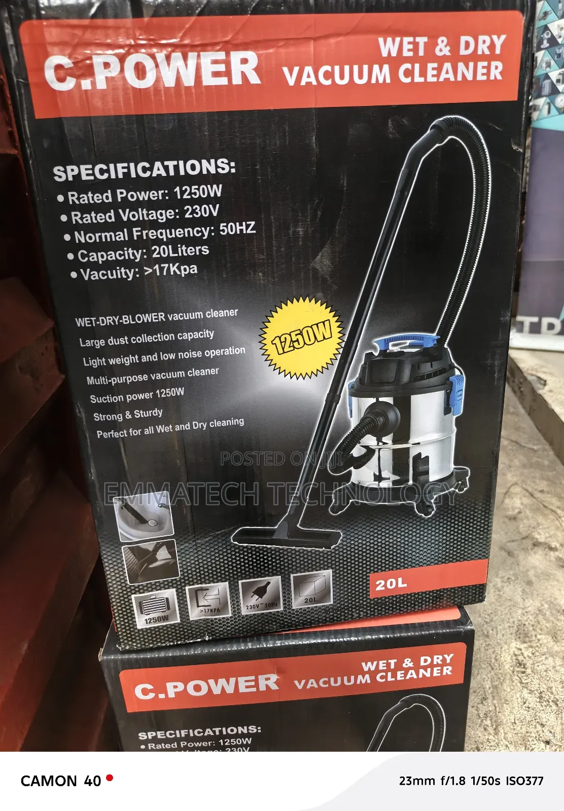 C Power Vacuum Cleaner
