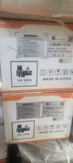 2.56kwh 12v Felicity Lithium Battery