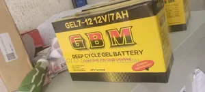 7ah 12v Deep Cycle Gel Batteries (Gbm)