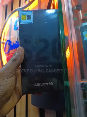 New Samsung Galaxy S20 Ultra 5G 128 GB White