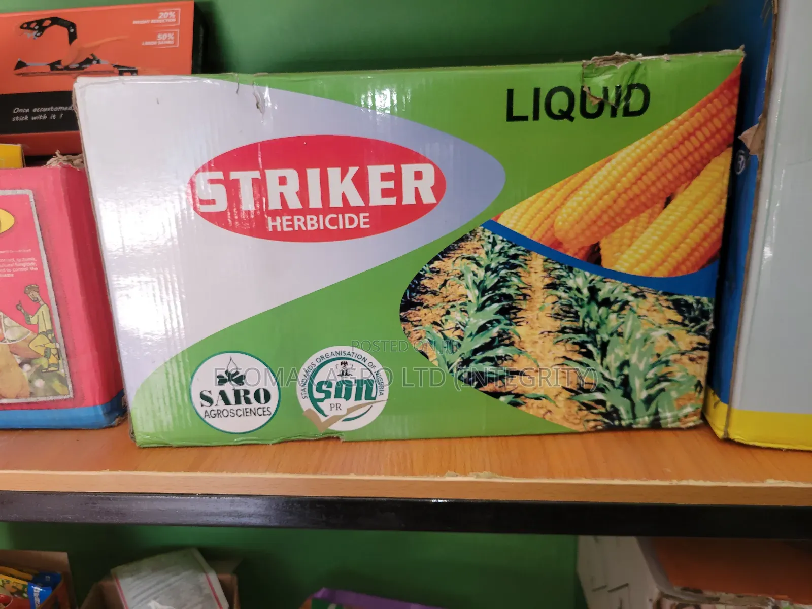 Striker Herbicide - Nicosulfuron - Post Emergce Sulfonulurea