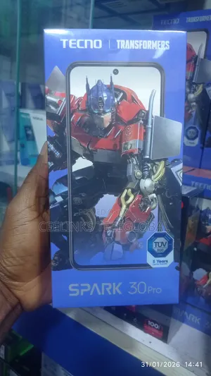 New Tecno Spark 30 Pro 256 GB Black